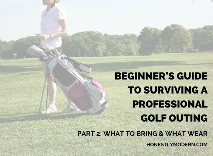 Have a golf outing for work coming up and not sure where to start? Check out this three part guide for surviving a professional golf outing as a beginner golfer. You can do it! So check it all out now.