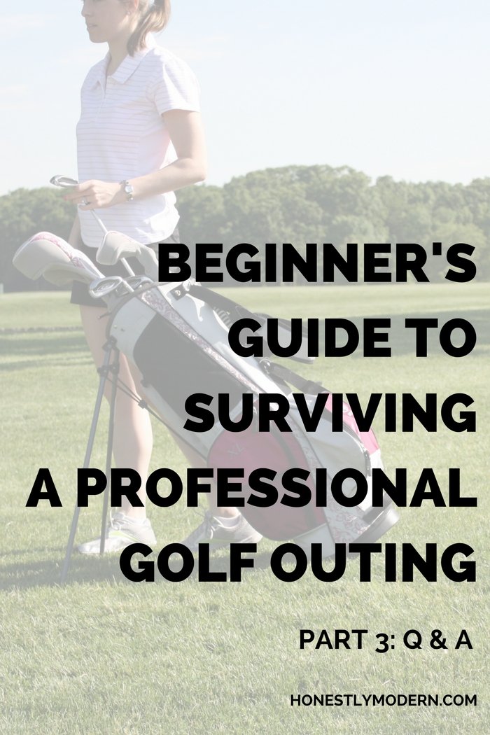 Have a golf outing for work coming up and not sure where to start? Check out this three part guide for surviving a professional golf outing as a beginner golfer. You can do it! So check it all out now.