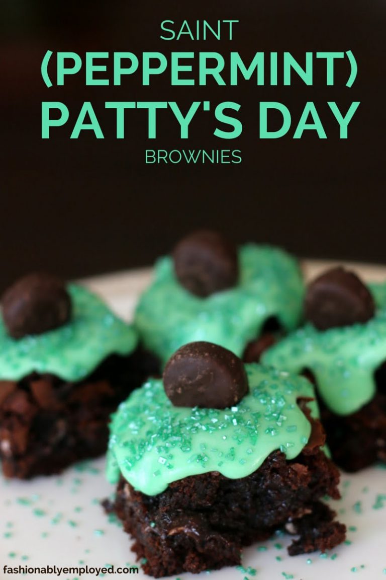 St. Peppermint Patty Brownies