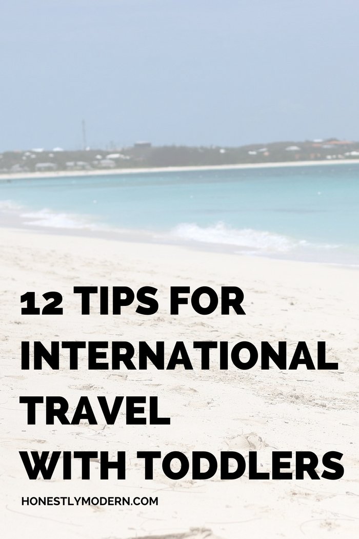 12 Tips for International Travel with Toddlers