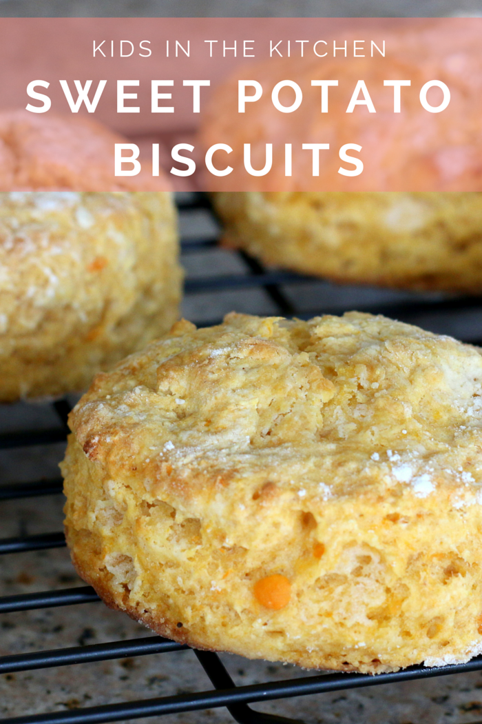 Kids in the Kitchen: Sweet Potato Biscuits