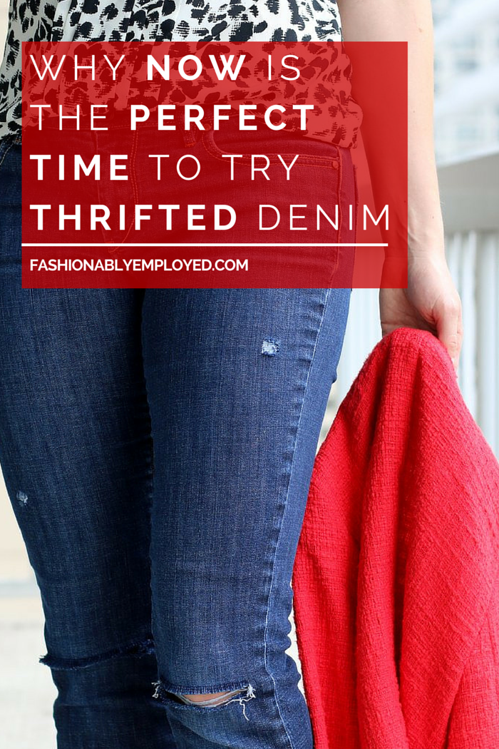 Why Now is the Perfect Time to Try Thrifted Denim