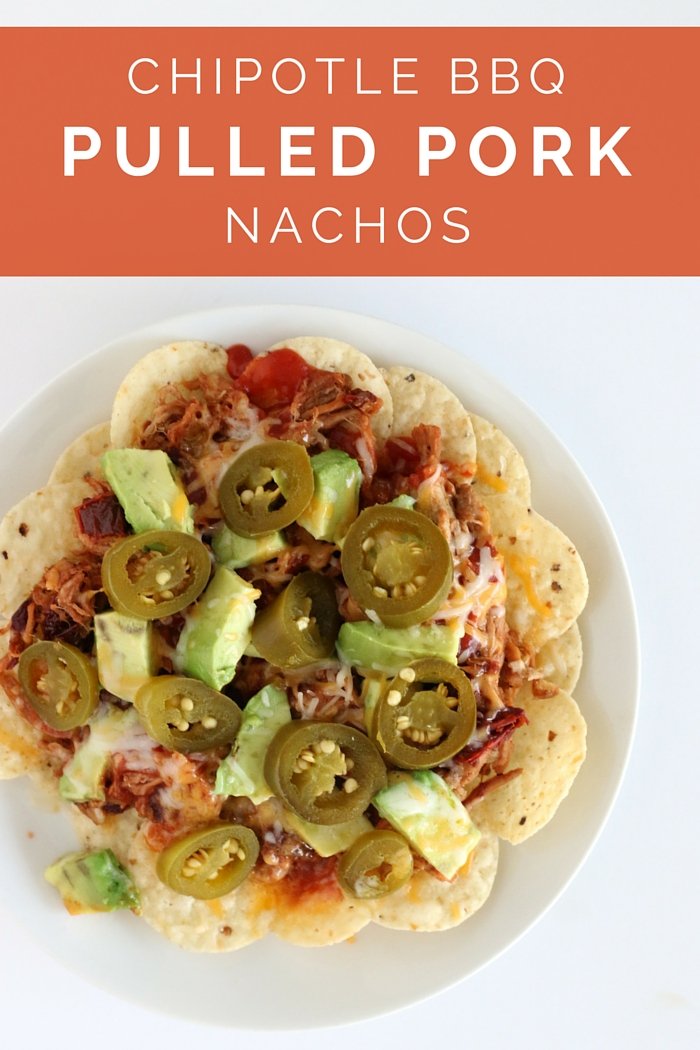 Chipotle BBQ Pulled Pork Nachos