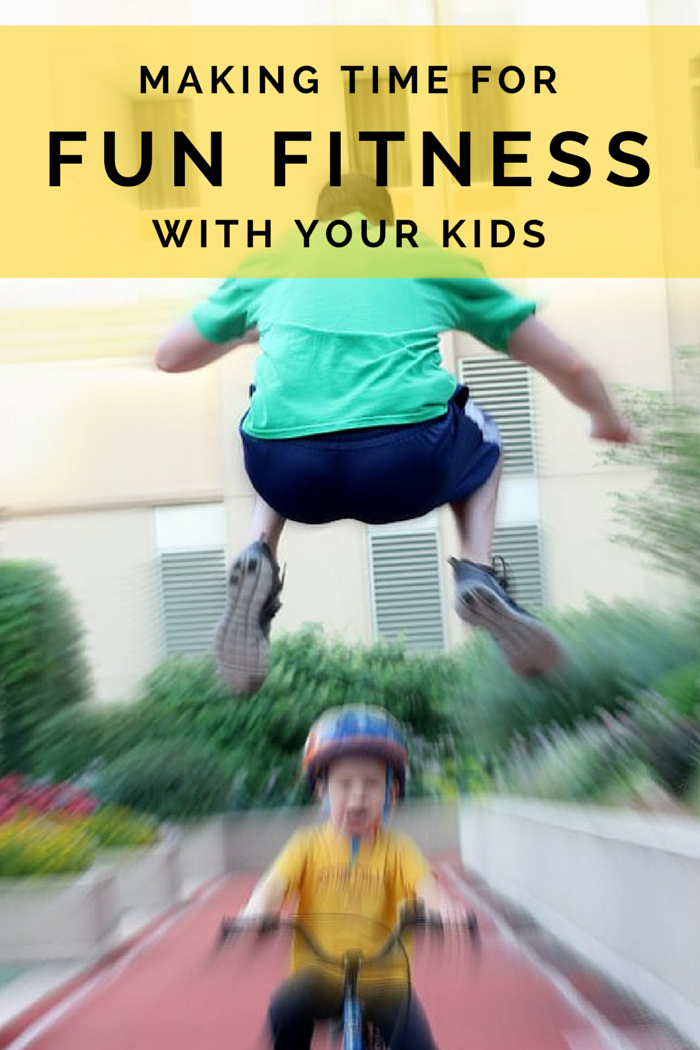 Not sure how to squeeze in fitness as the parent of young children? Check out this easy workout you can do today with your kiddos!