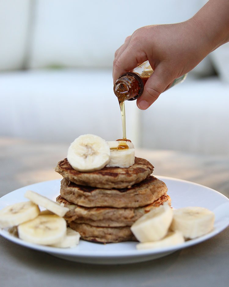 Whole Wheat Banana Spice Pancakes | Zero Waste Food Recipe