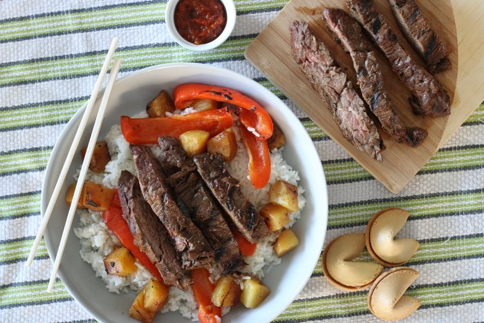 Need an easy idea for an asian-inspired family dinner? Try this for a perfectly grilled, indoor meal that's perfect anytime of year! | FashionablyEmployed.com | Practical and sustainable life and style for modern professional women