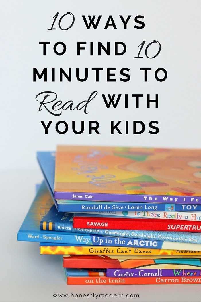 Time flies by, especially when the kids are young. Make the most of quality time together cuddling up and reading with your kids. Check out these 10 ways to find 10 minutes to read to your kids and start snuggling today!