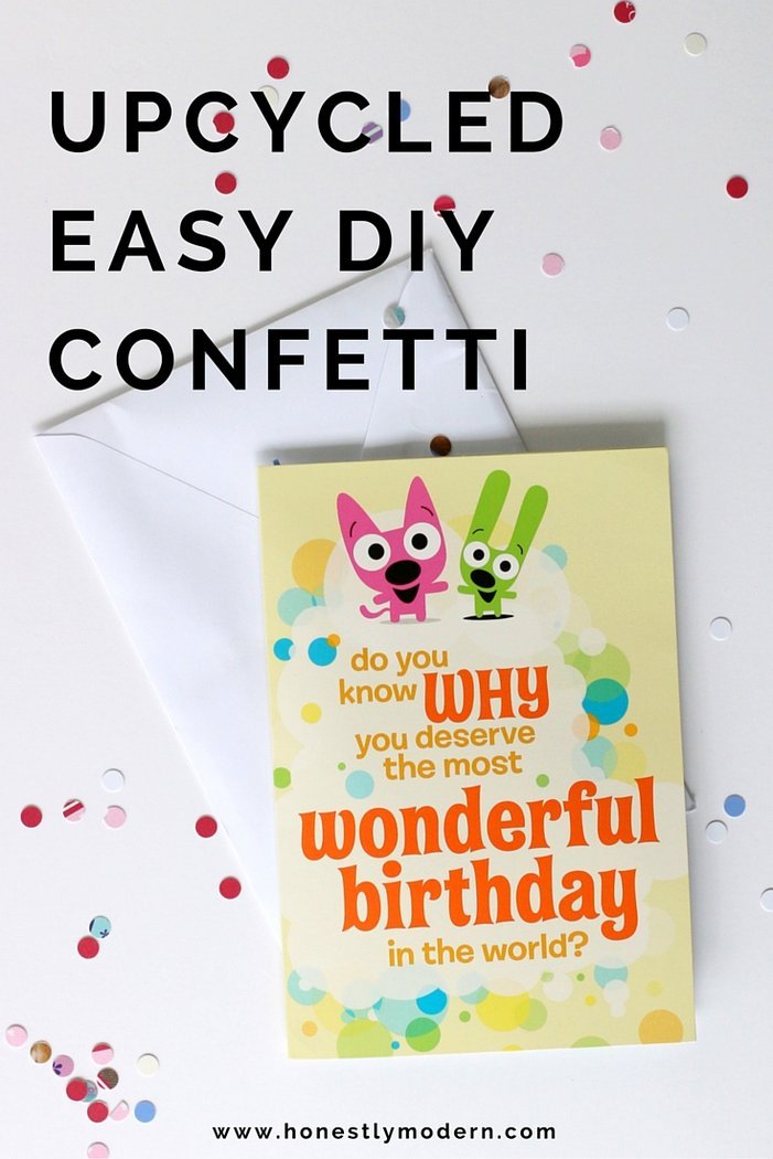 Want to add a personal touch to make a greeting card even more special. Throw in some DIY confetti and a little music to make it memorable. Click through for super simple instructions to make your special occasion cards even more amazing!