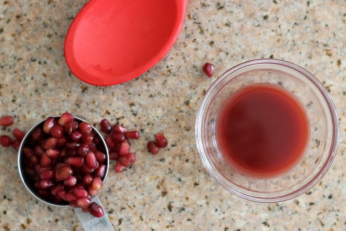 Want to teach your kids to enjoy and appreciate all kinds of food? Get them involved in the kitchen and make this kid-friendly orange pound cake with pomegranate glaze. Delicious and easy with simple ingredients.