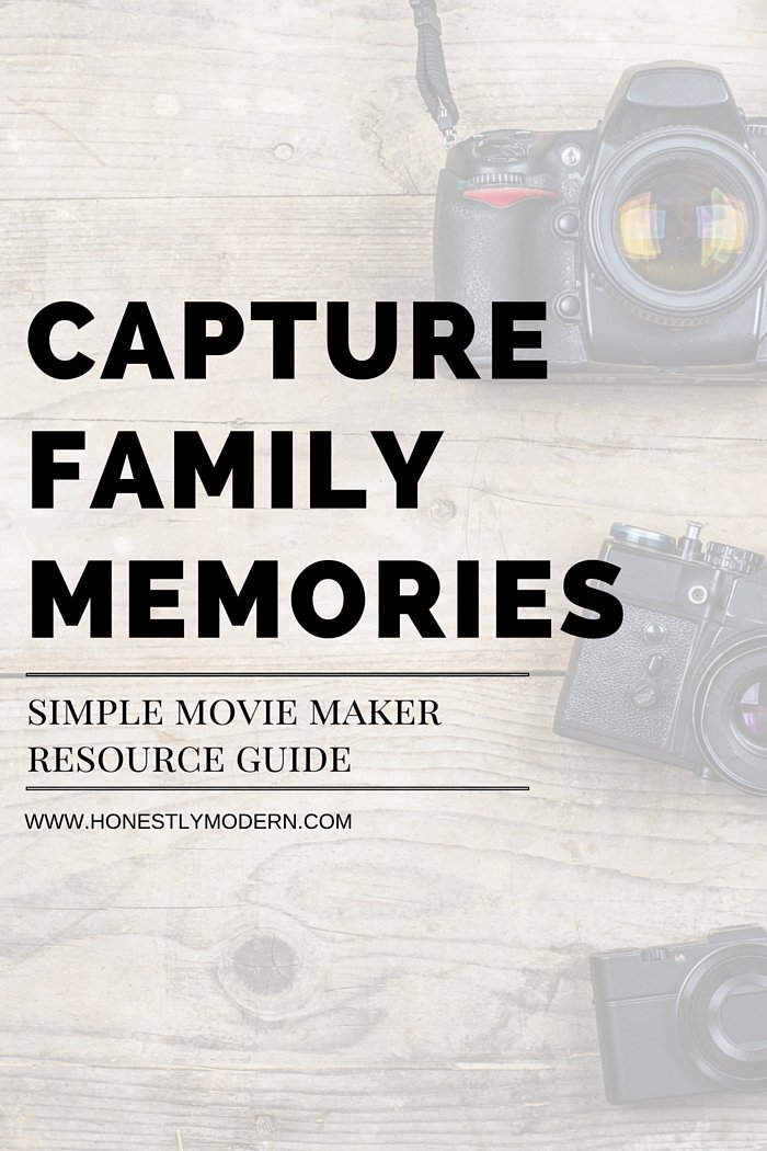 Want to learn how to easily make movies from all those snippets and videos you captured of your family and friends? You can definitely do it! Check out this simple resource guide to show you all the tools to make it happen. It's easier than you think, so be sure to check it out! (And it works for bloggers and businesses too). 
