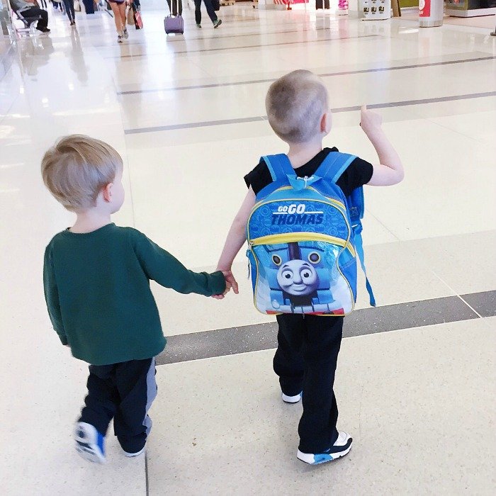 TSA tips on traveling with small children through a security checkpoint at  Philadelphia International Airport