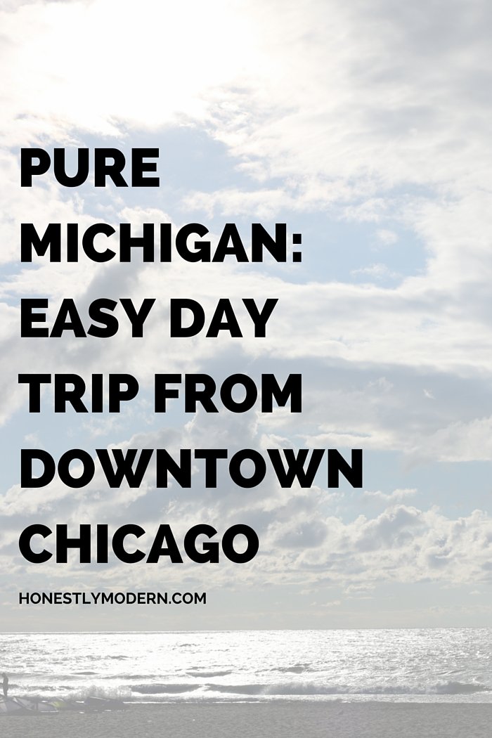 A day trip itinerary for any family to find a quiet reprieve from the hustle and bustle of Chicago in serene Michigan. Click through for more details!