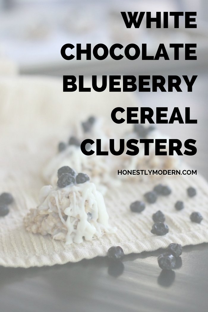 A quick and easy dessert even little kids can help prepare, and it doesn't require a stove or oven. Check out these three ingredient white chocolate blueberry clusters.