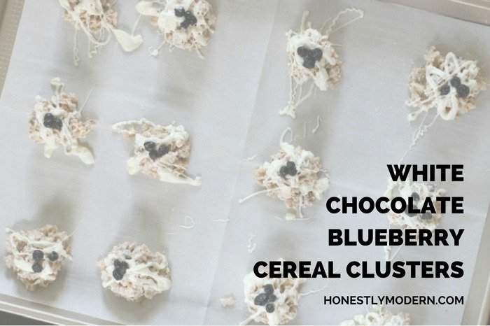 White Chocolate Bluerry Cereal Clusters social