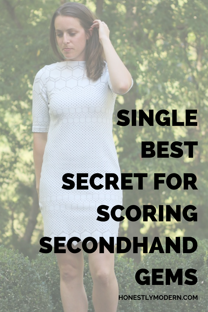 Want to know the single best secret for shopping secondhand? You might just have the answer so read on!