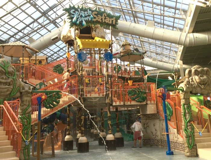 Check out a perfect easy and affordable mid-winter getaway at the Kalahari Resorts indoor waterpark.