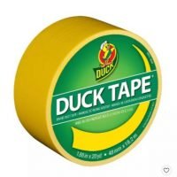 Duck 1.88" x 20yd Duct Industrial Tape Yellow