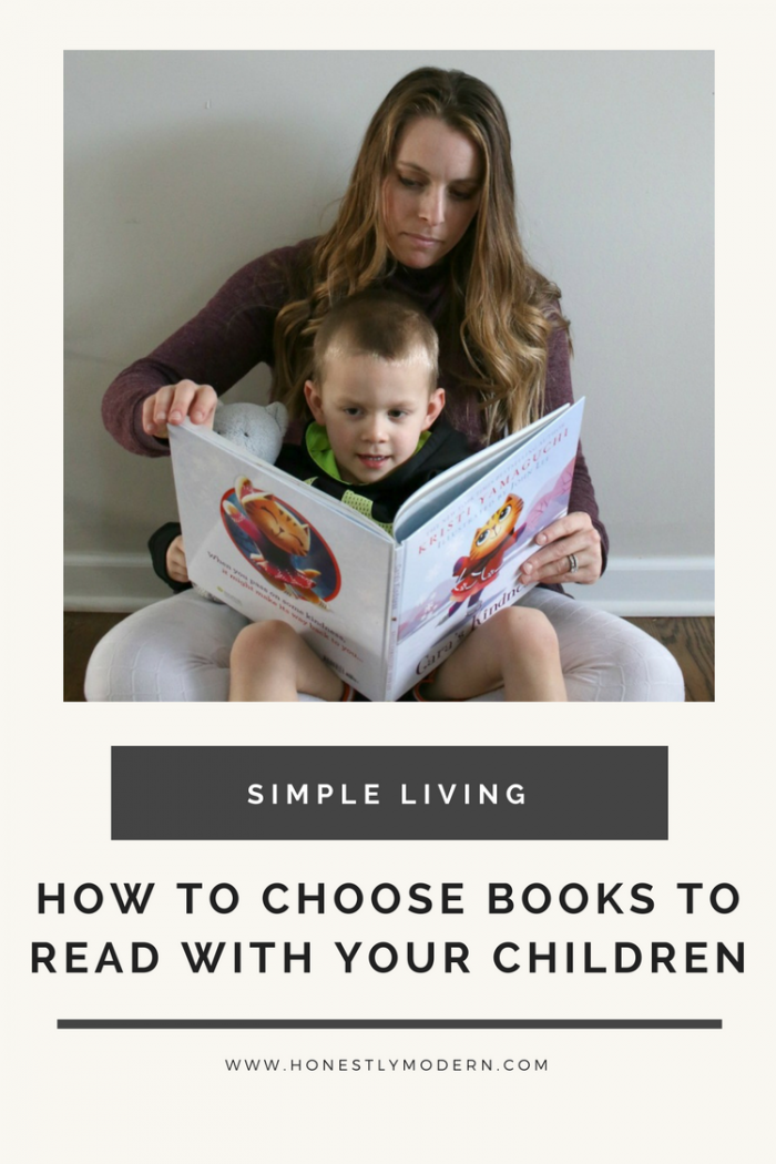 How To Choose Books To Read With Your Children - Honestly Modern
