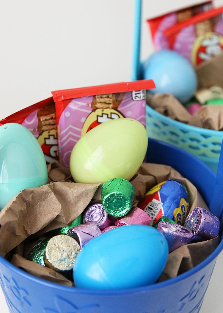 Simple Back-To-Basics Easter Baskets