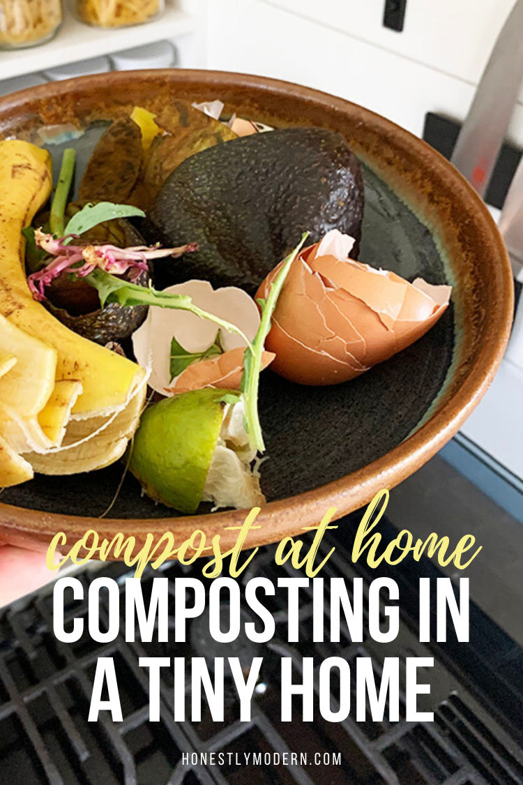 How To Store Food Scraps For Composting At Home - Honestly Modern