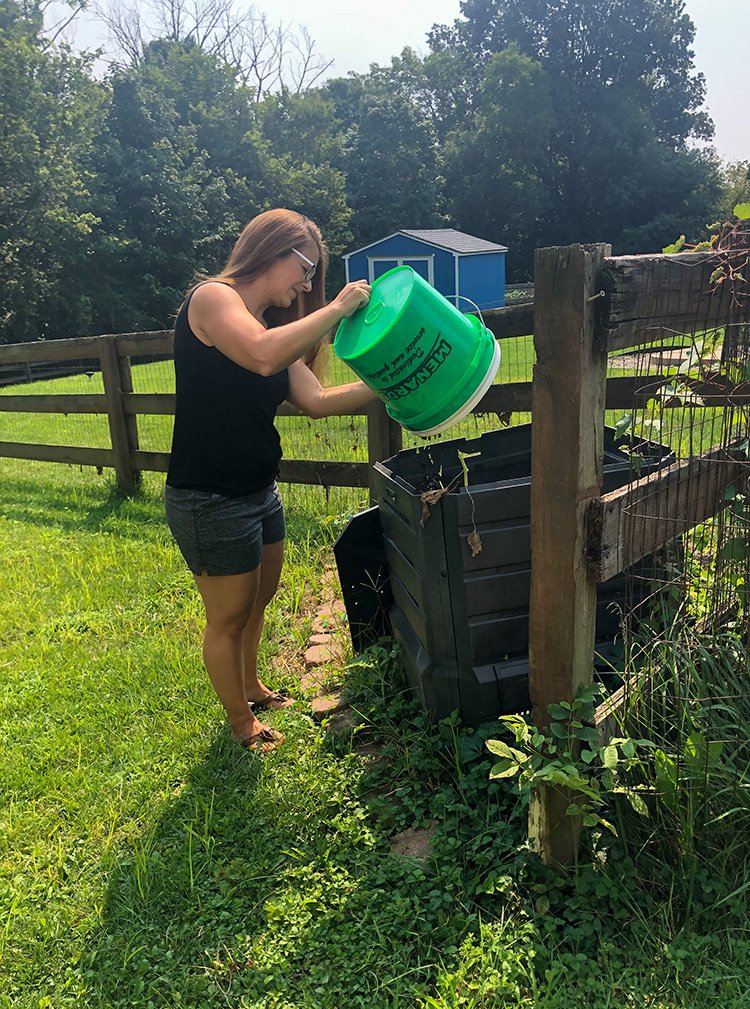 How To Compost At Home | Baby Food Scraps Start A Compost Bin