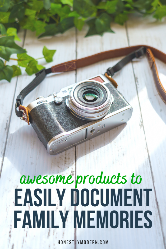 Awesome Products To Easily Document Family Memories - Honestly Modern