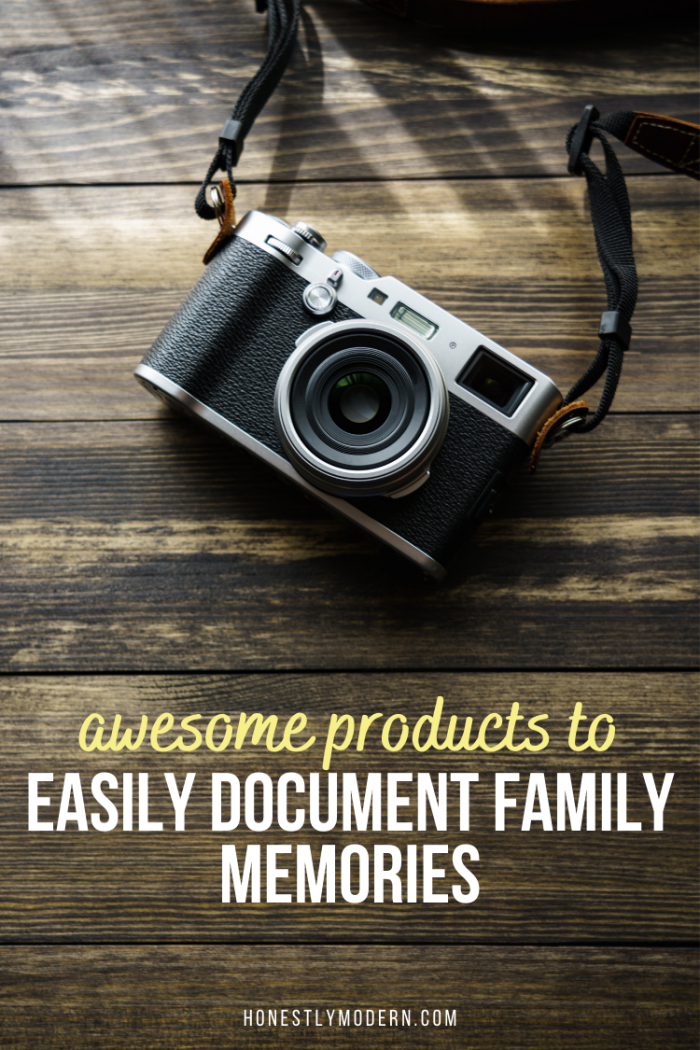 Awesome Products To Easily Document Family Memories - Honestly Modern