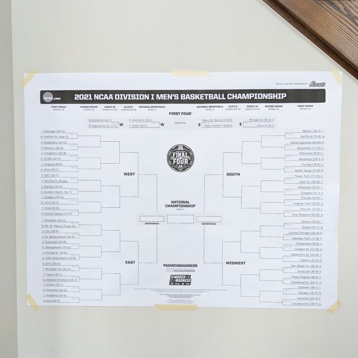 How To Print Large March Madness Bracket