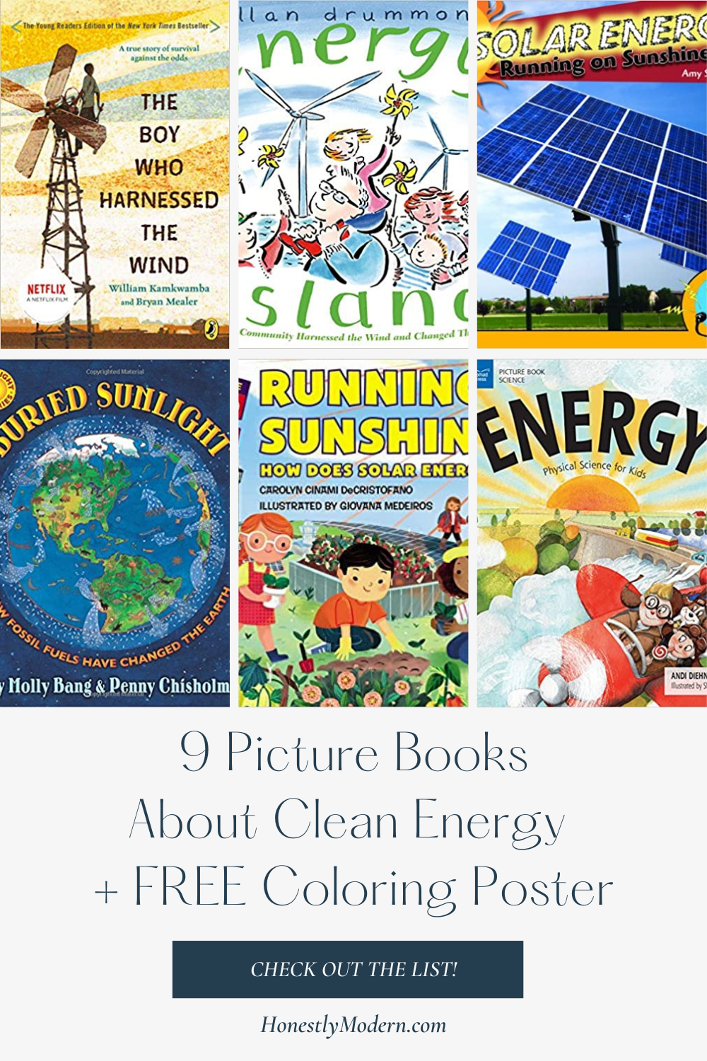 Affordable & Clean Energy | Picture Book List For United Nations Sustainable Development Goal #7