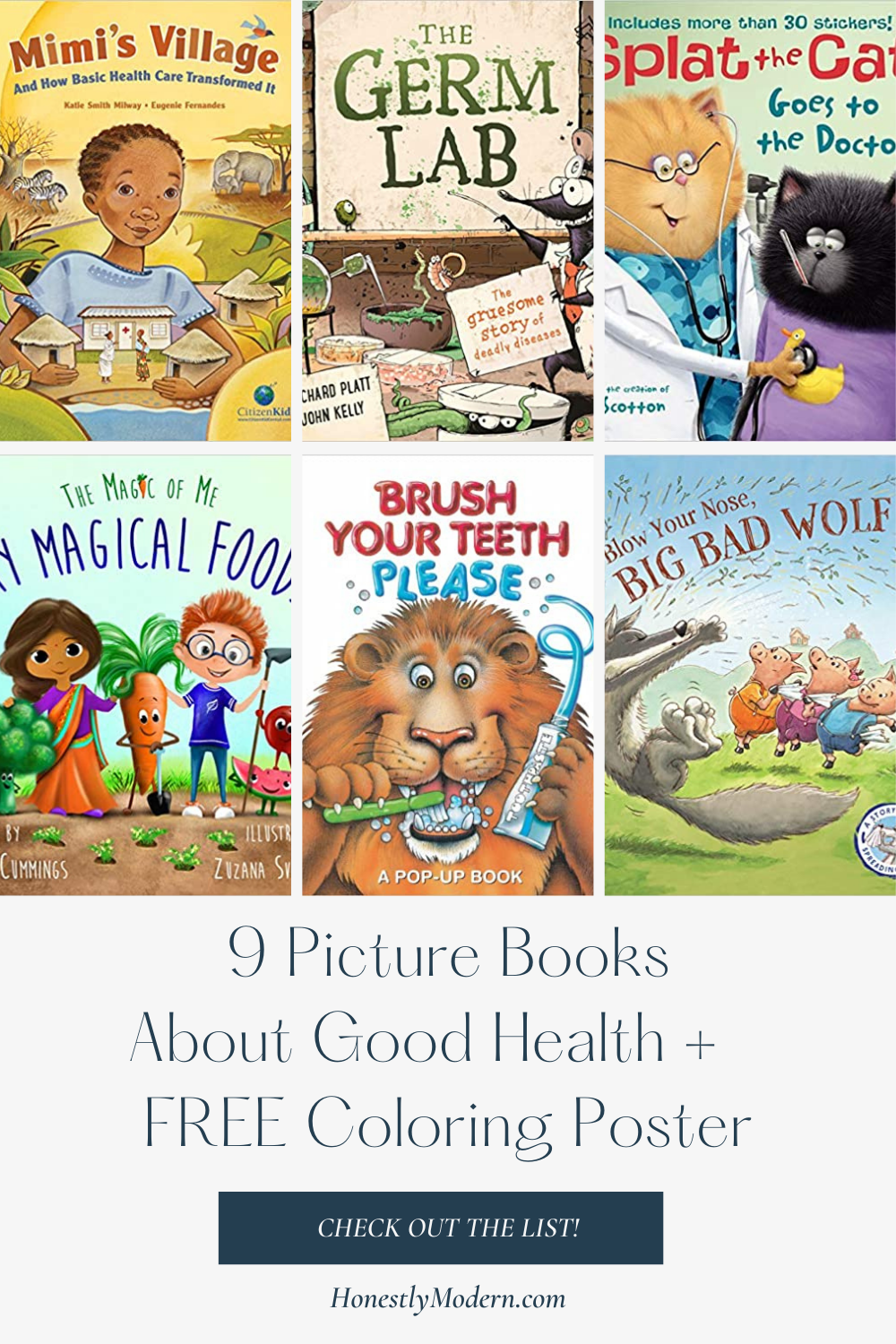 Good Health & Well-Being | Picture Book List For United Nations Sustainable Development Goal #3