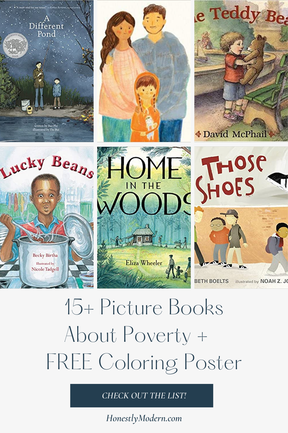 No Poverty | Picture Book List For United Nations Sustainable Development Goal #1
