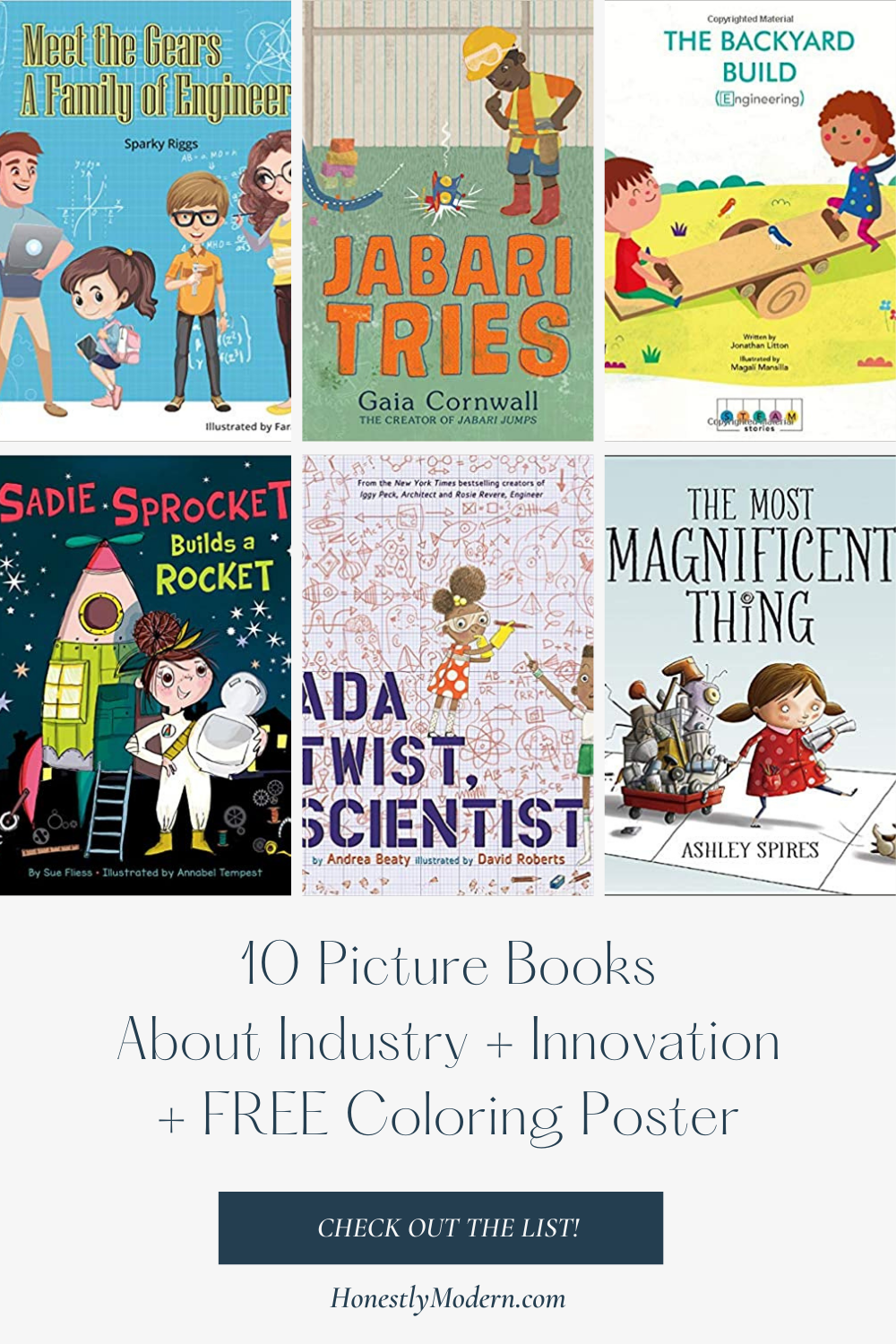Industry, Innovation, and Infrastructure | Picture Book List For United Nations Sustainable Development Goal #9