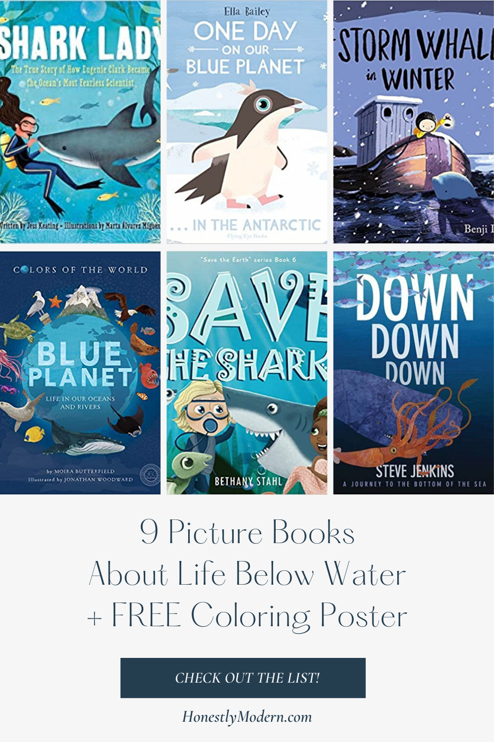 Life Below Water | Picture Book List For United Nations Sustainable Development Goal #14