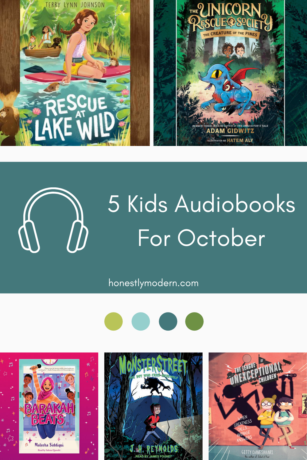 5 Kids Audiobooks For October