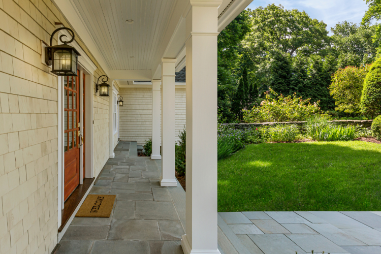 Front porch of a home