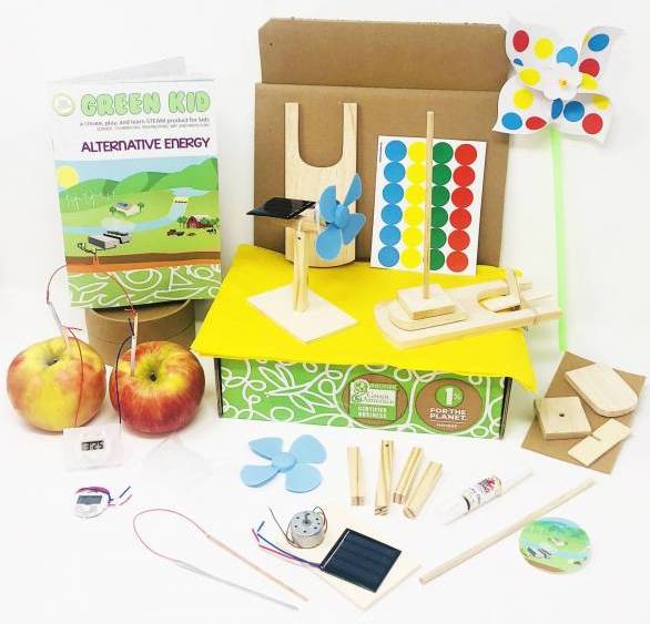 Green Kids Craft Subscription box for alternative energy