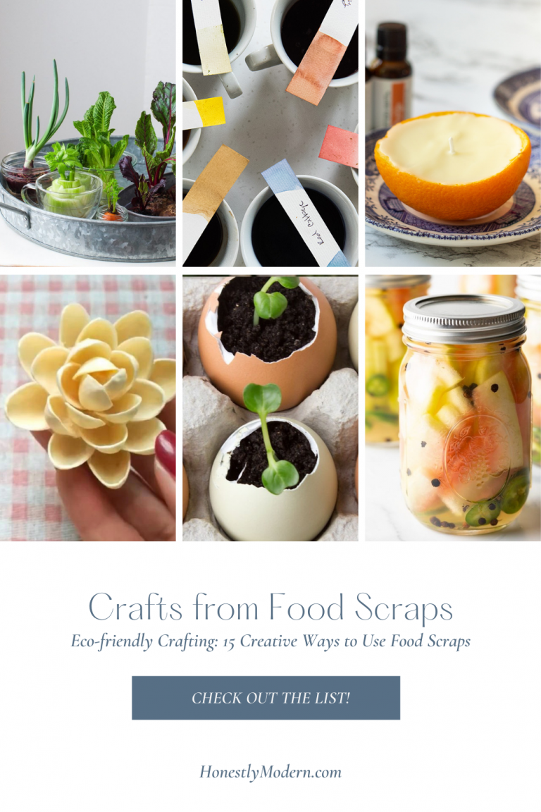 Eco-friendly Crafting: 15 Creative Ways to Use Food Scraps - Honestly ...