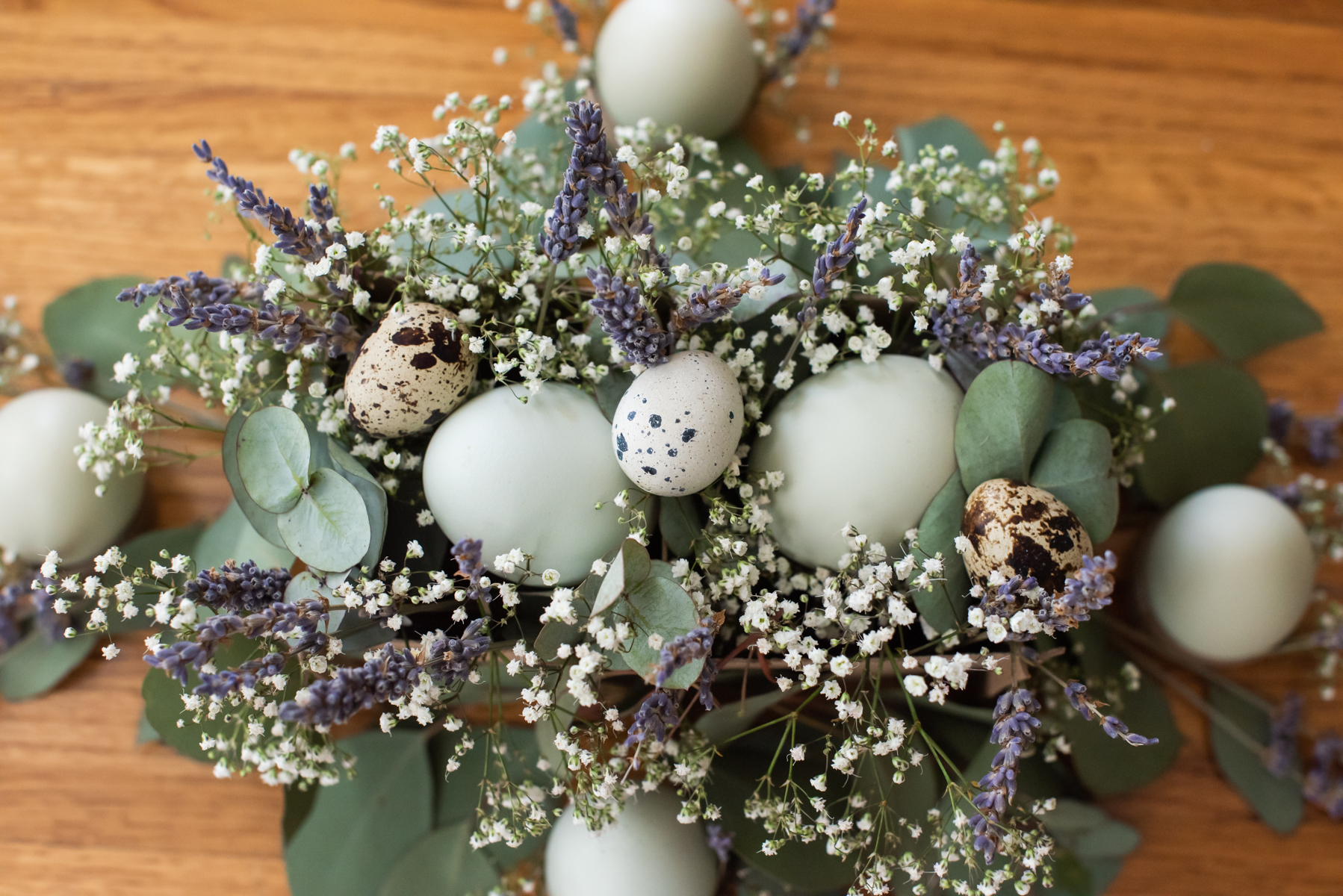 Upcycled DIY Easter Centerpiece
