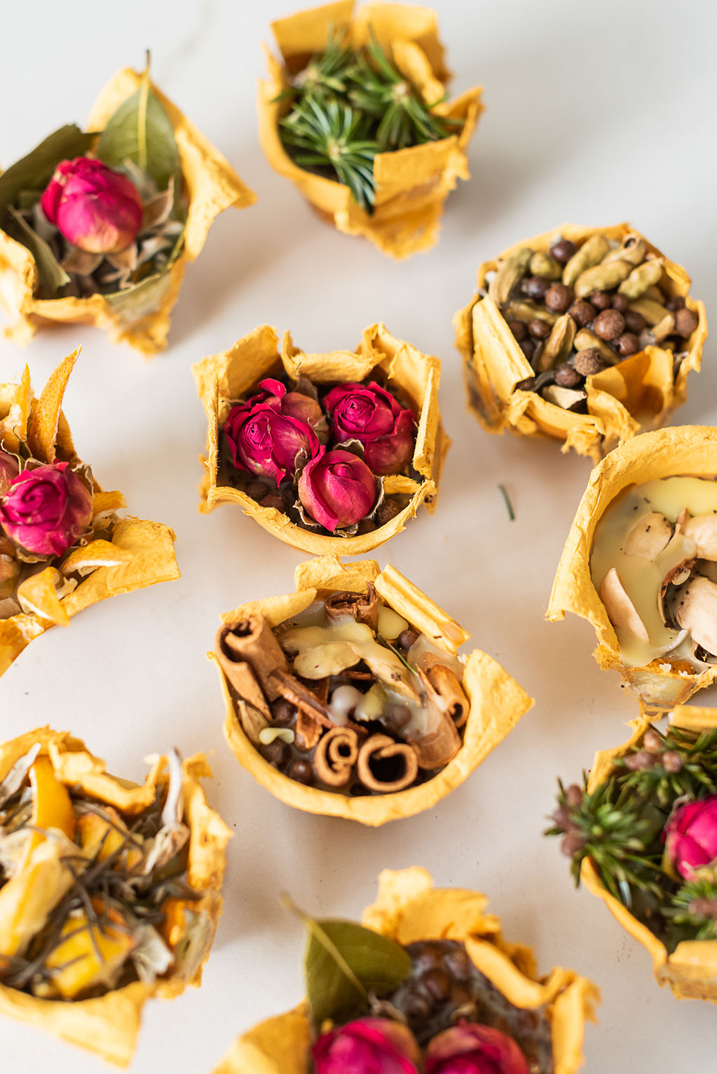 How to Make Gorgeous Aromatic Fire Starters