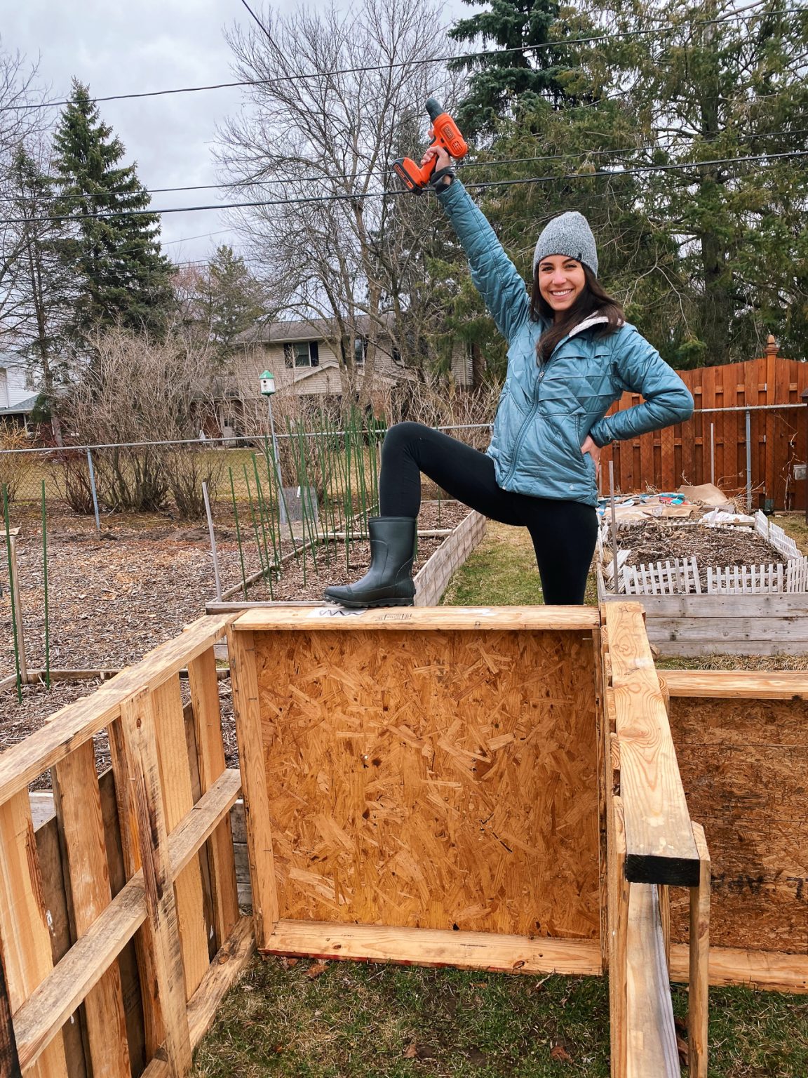 Compost Chronicles | DIY Backyard Pallet Bins