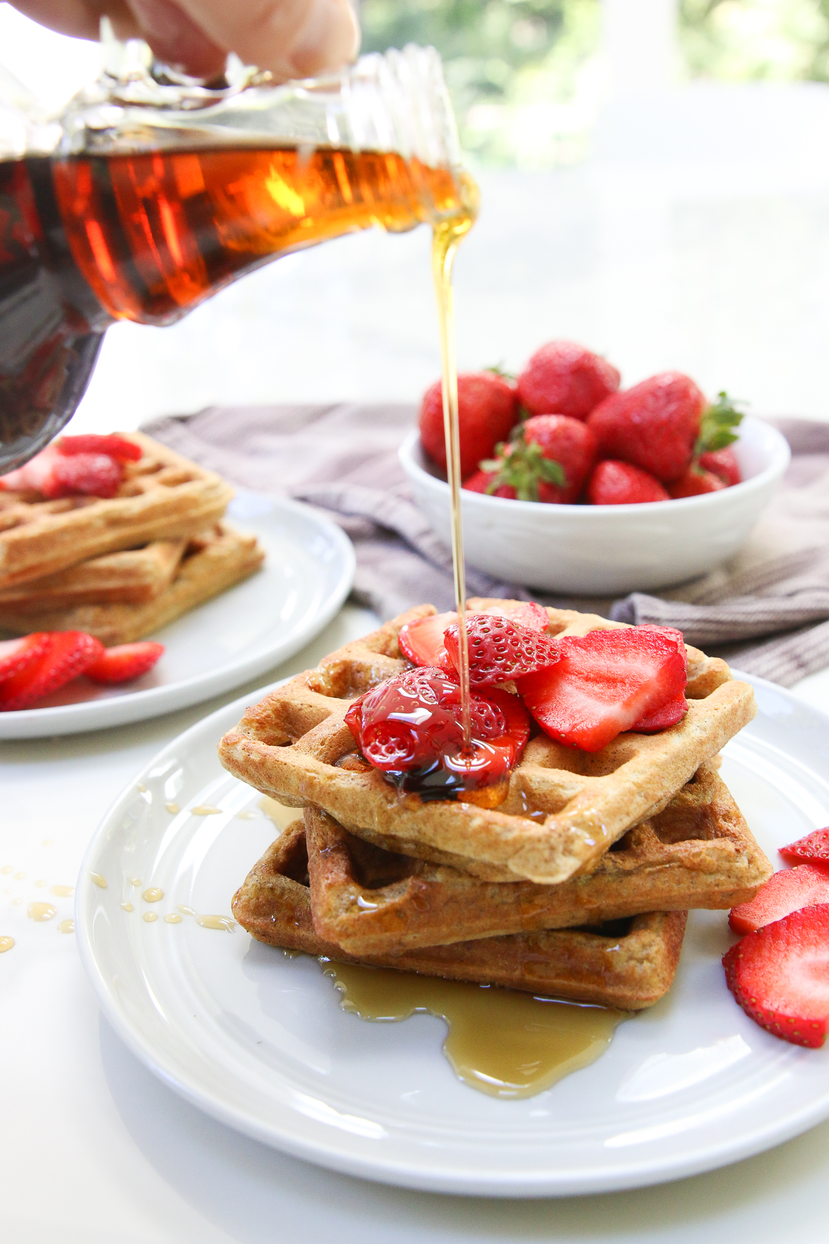 Kernza Waffles + Local Syrup For a Breakfast Win