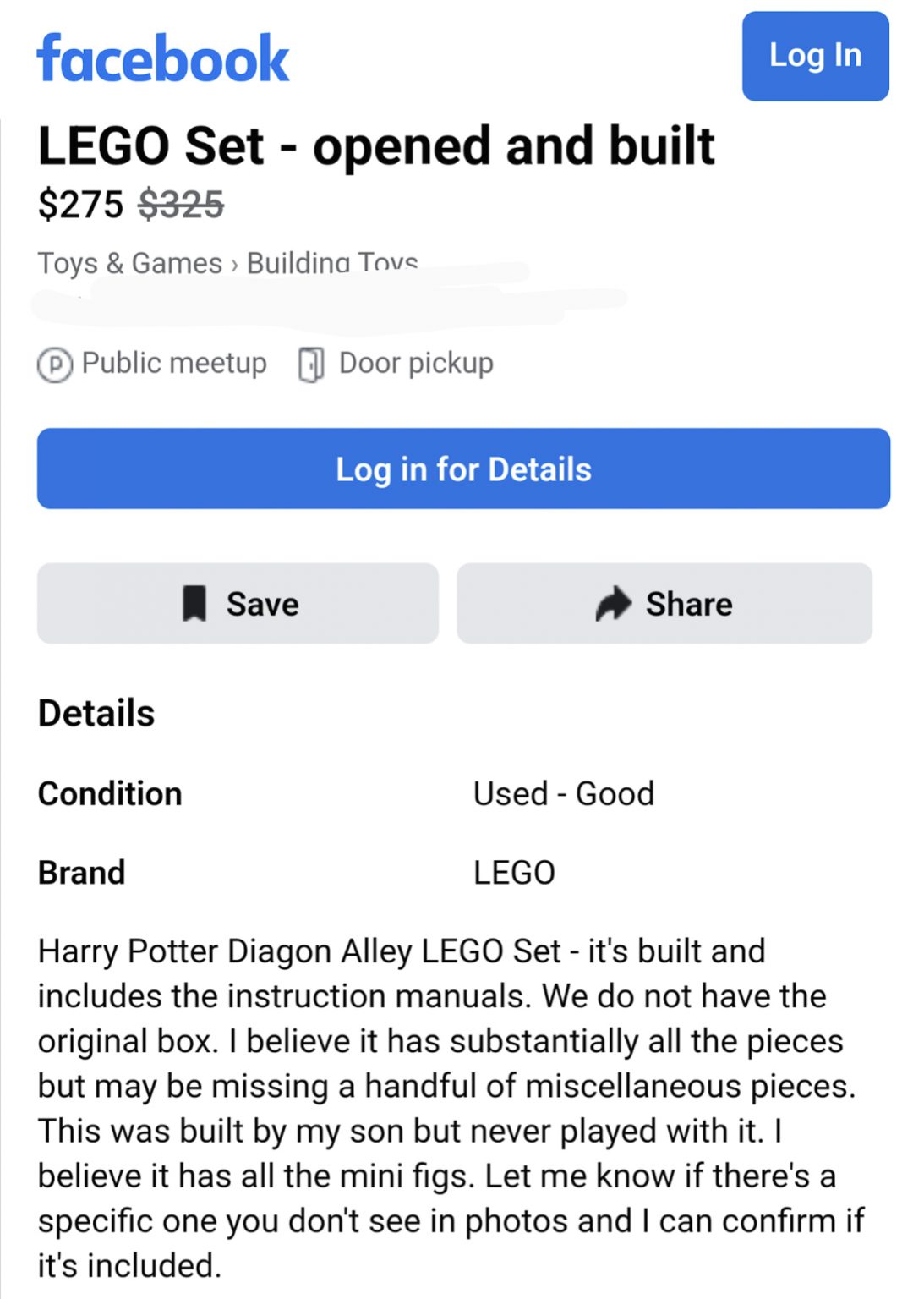 How We Made 1,200+ Selling LEGO Sets on Facebook Marketplace