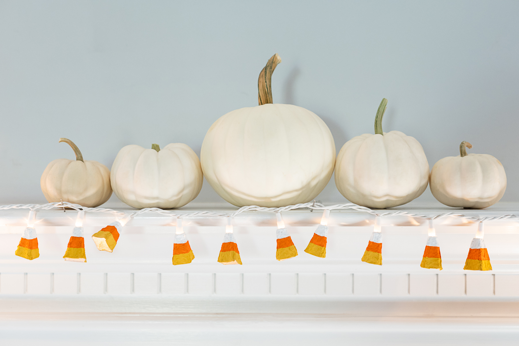 Egg Carton Halloween Craft: Give Your Christmas Lights a Halloween Aesthetic