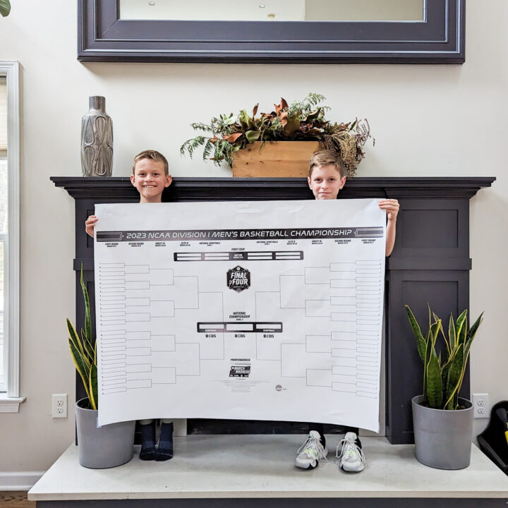 How To Print a Large March Madness Bracket