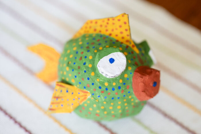 Paper Cache Fish Paper Mache Ideas for Adults: Compostable, Zero-Waste Decorative Fish ...
