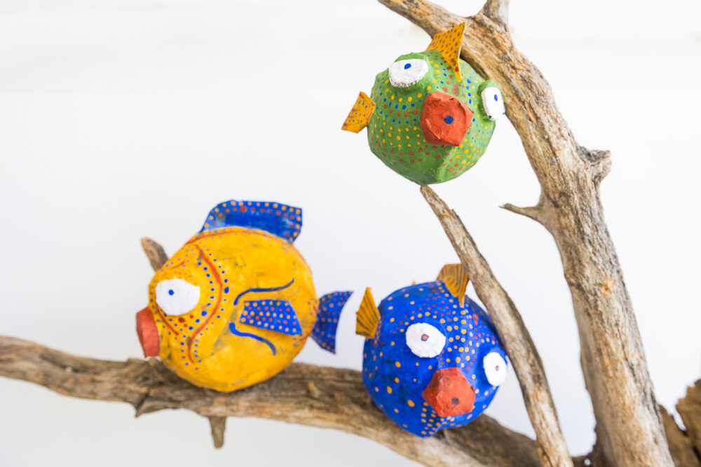 Paper Mache Ideas for Adults Compostable, ZeroWaste Decorative Fish