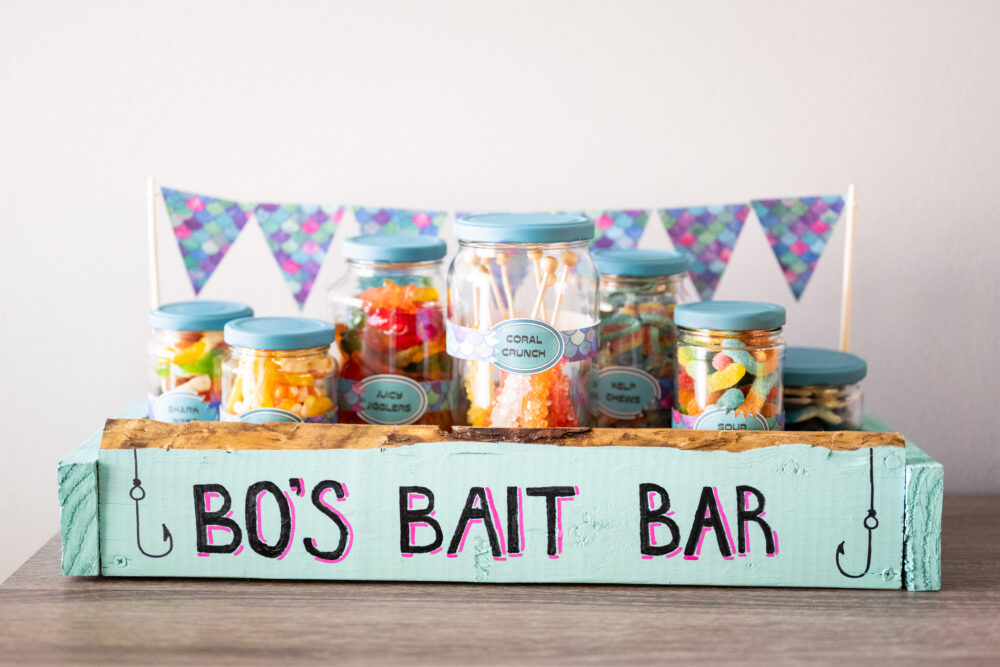 Low-Waste DIY Candy Table “Bait Bar”