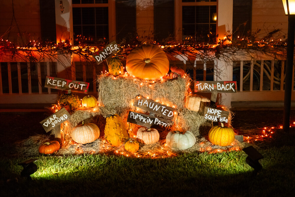How To Make a DIY Haunted Pumpkin Patch